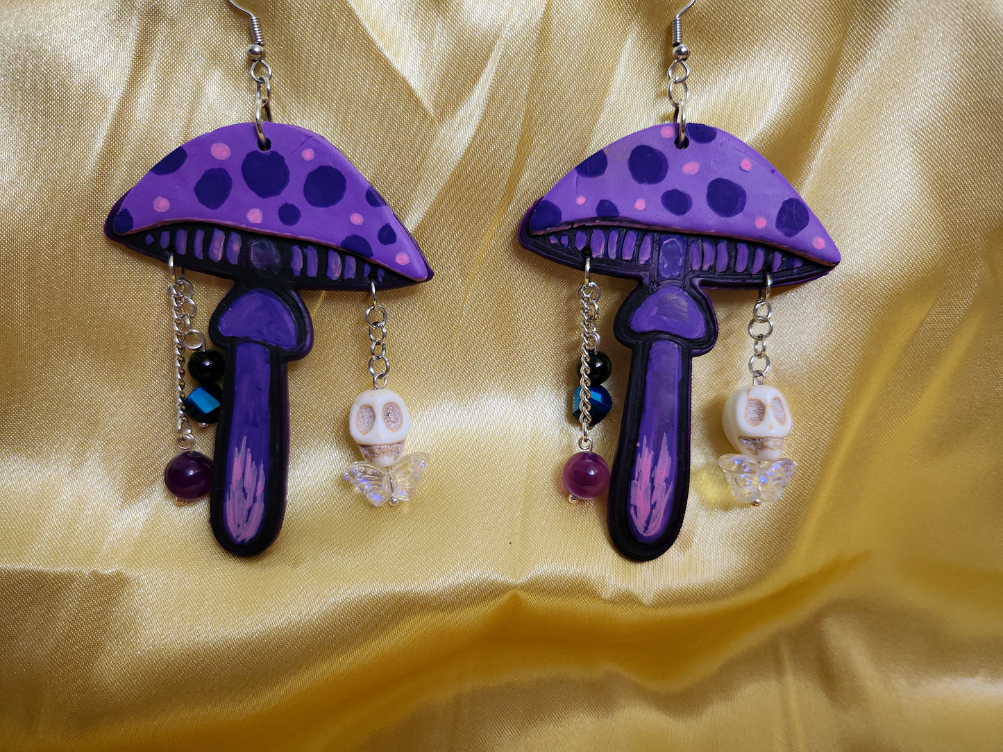 Skeleton Fairy Earrings