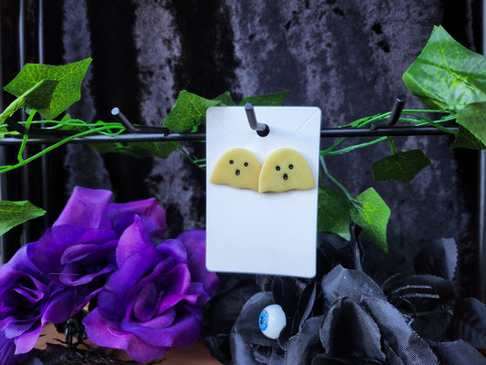 Glow in the Dark Ghost Studs