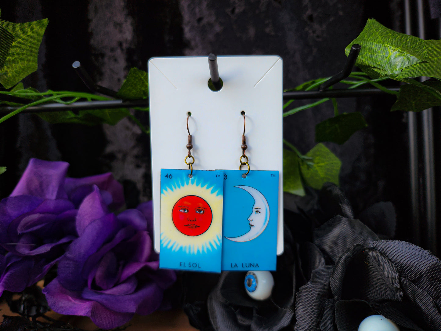 Loteria Card Earrings