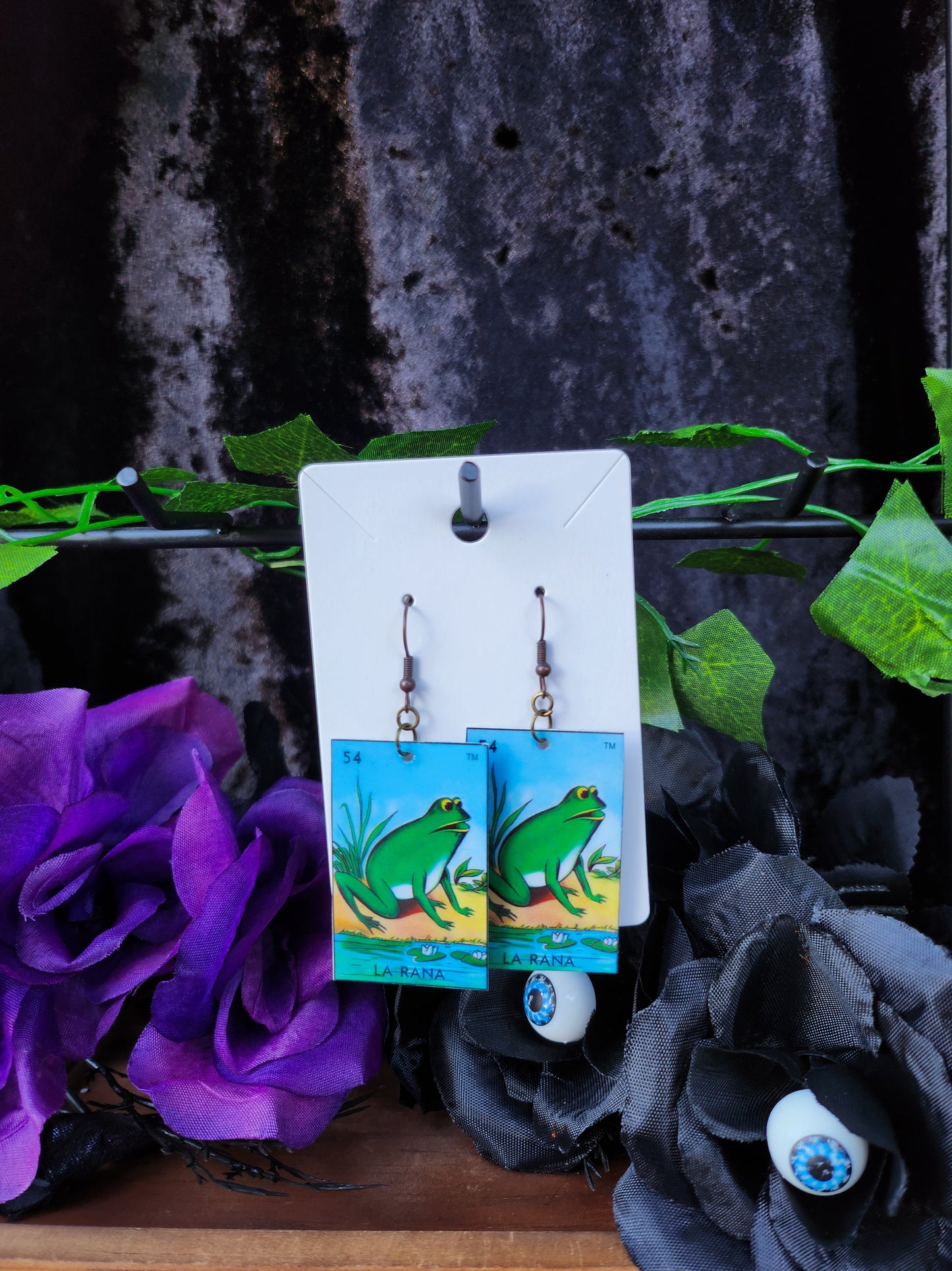 Loteria Card Earrings