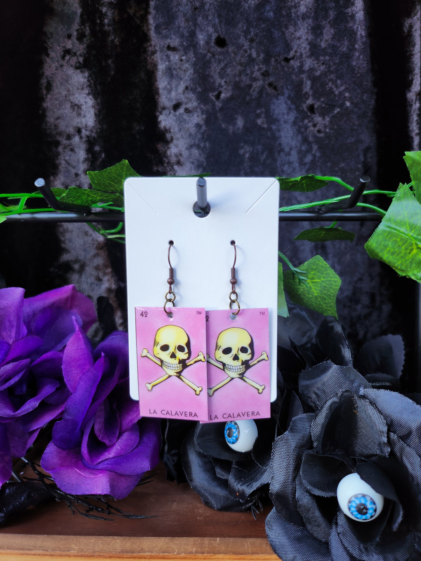 Loteria Card Earrings