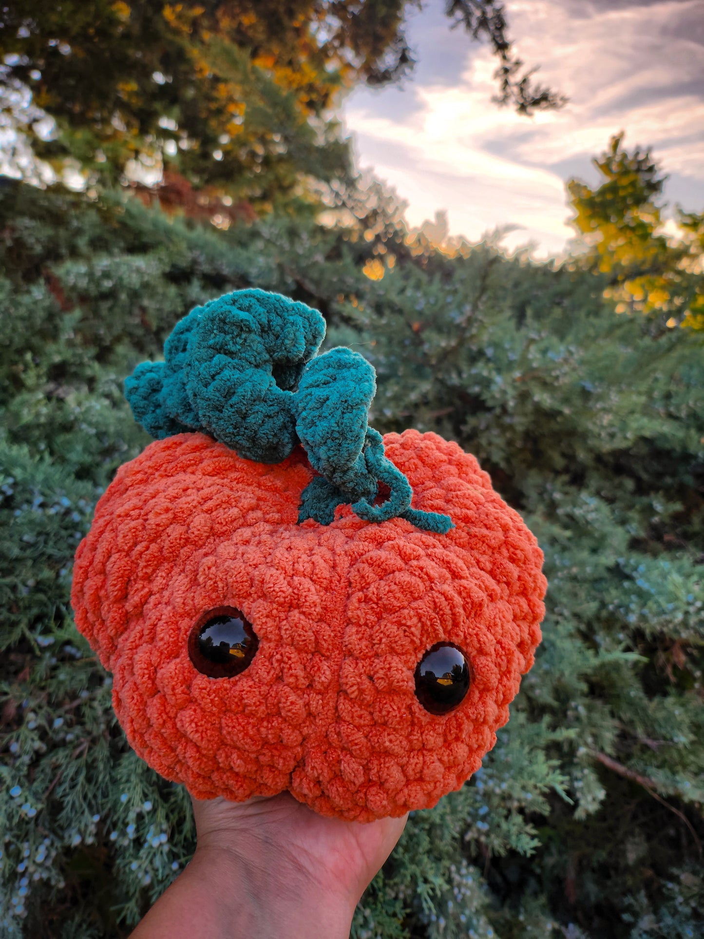 Crochet Pumpkin Plushie