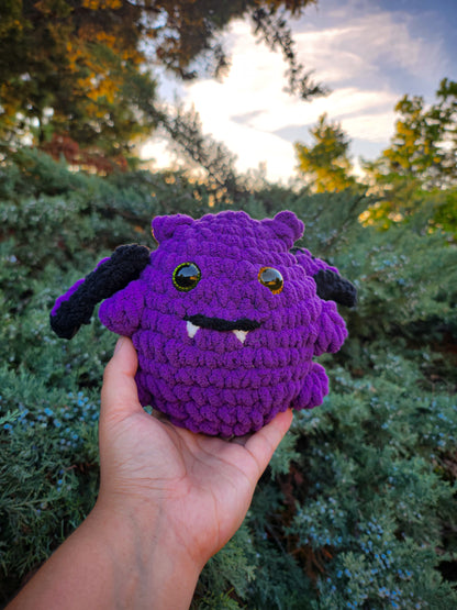 Derpy Crochet Bat