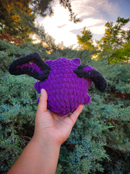 Derpy Crochet Bat